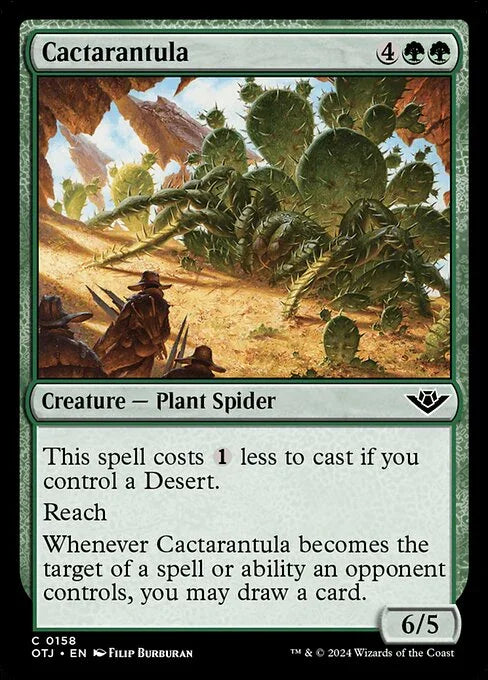 [Foil] OTJ 158 Cactarantula C