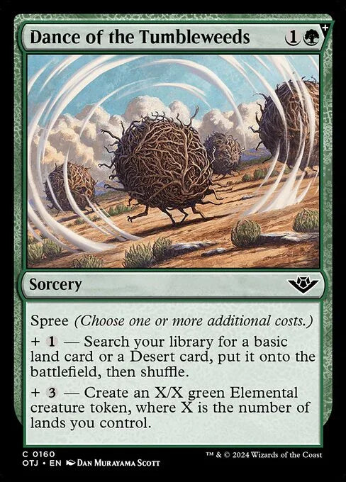 [Foil] OTJ 160 Dance of the Tumbleweeds C