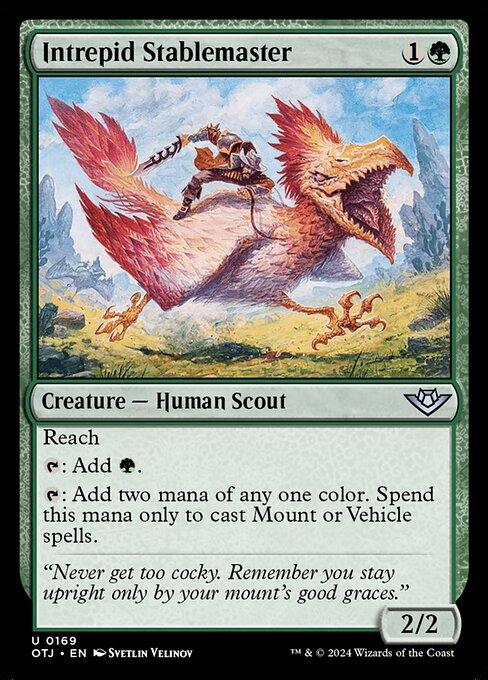 [Foil] OTJ 169 Intrepid Stablemaster U