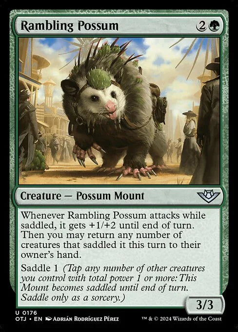 [Foil] OTJ 176 Rambling Possum U