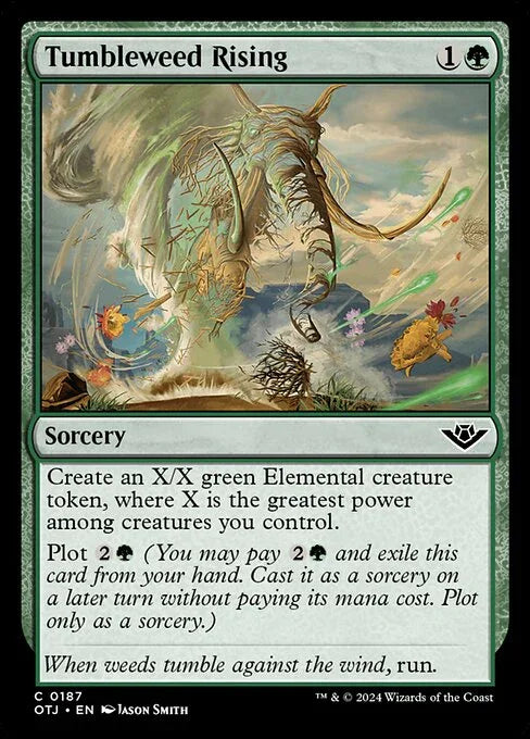 [Foil] OTJ 187 Tumbleweed Rising C