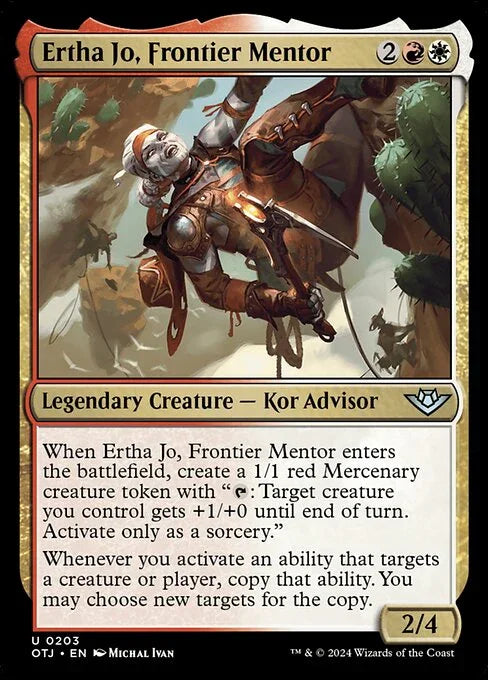 [Foil] OTJ 203 Ertha Jo, Frontier Mentor U