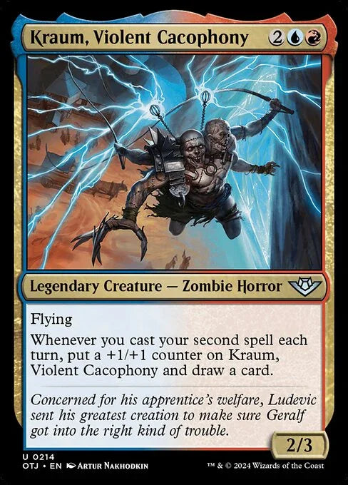 [Foil] OTJ 214 Kraum, Violent Cacophony U