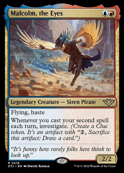 [Foil] OTJ 219 Malcolm, the Eyes R