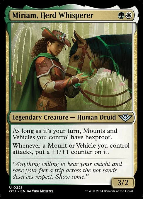 [Foil] OTJ 221 Miriam, Herd Whisperer U