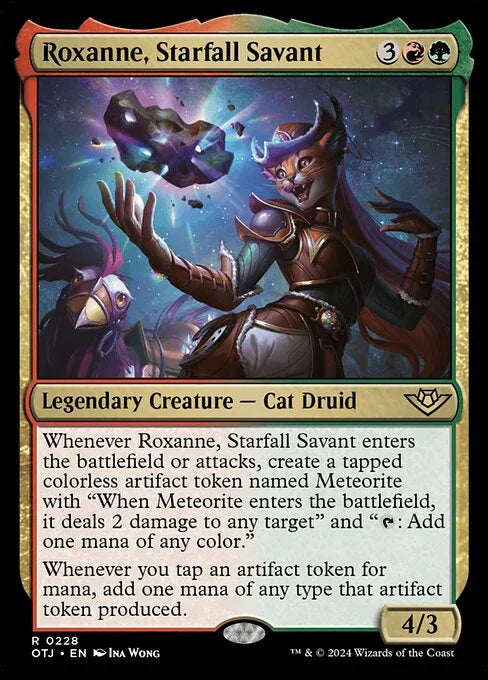 [Foil] OTJ 228 Roxanne, Starfall Savant R