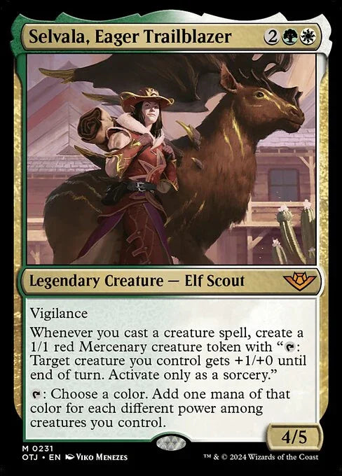 [Foil] OTJ 231 Selvala, Eager Trailblazer M