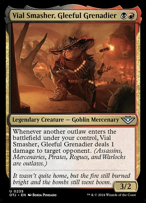 [Foil] OTJ 235 Vial Smasher, Gleeful Grenadier U