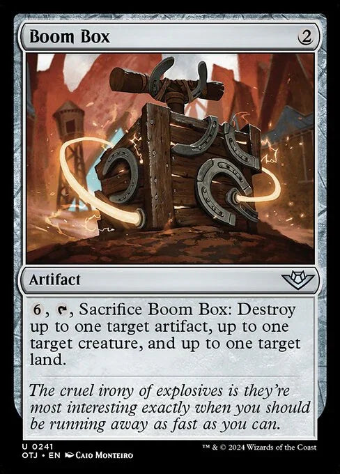 [Foil] OTJ 241 Boom Box U