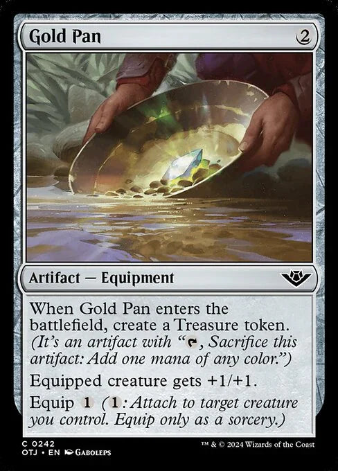 [Foil] OTJ 242 Gold Pan C