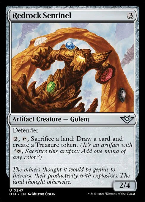 [Foil] OTJ 247 Redrock Sentinel U
