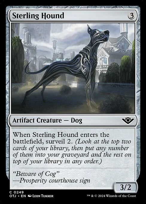 [Foil] OTJ 249 Sterling Hound C