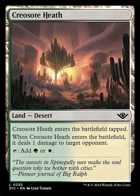 [Foil] OTJ 255 Creosote Heath C