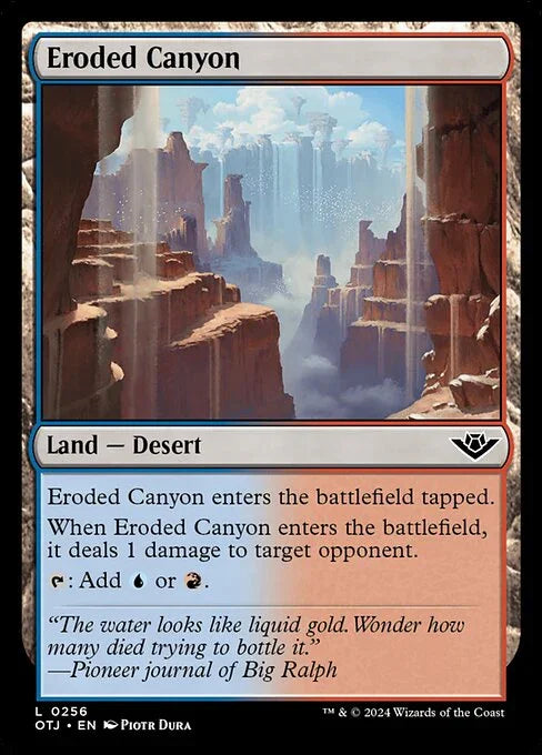 [Foil] OTJ 256 Eroded Canyon C