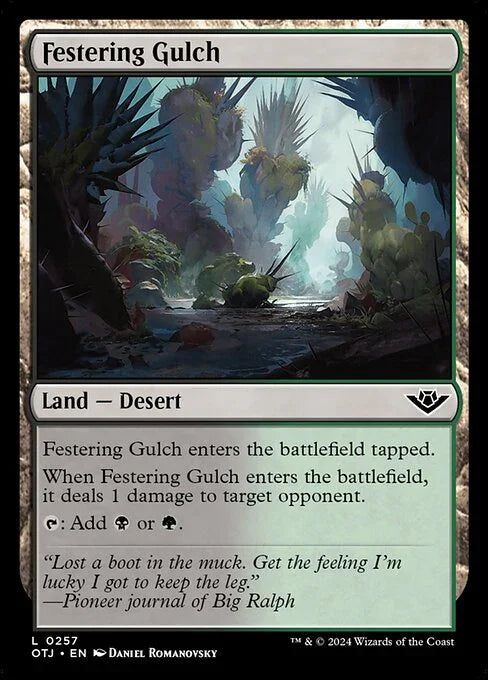 [Foil] OTJ 257 Festering Gulch C