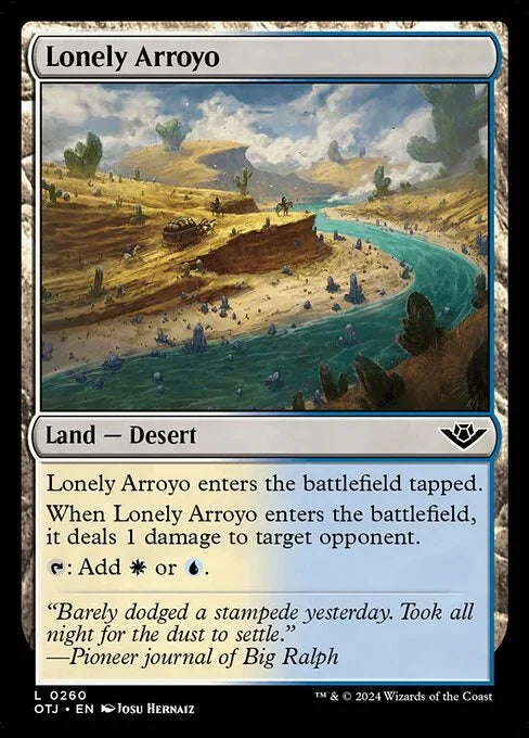 [Foil] OTJ 260 Lonely Arroyo C
