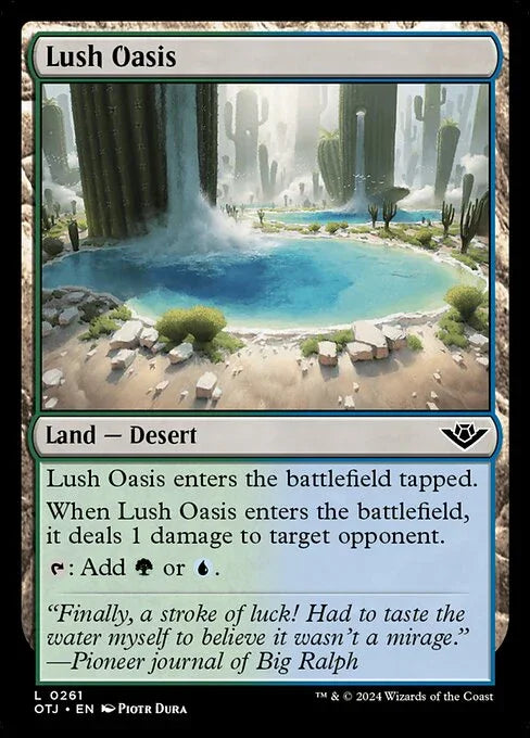 [Foil] OTJ 261 Lush Oasis C