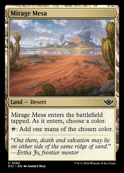 [Foil] OTJ 262 Mirage Mesa C