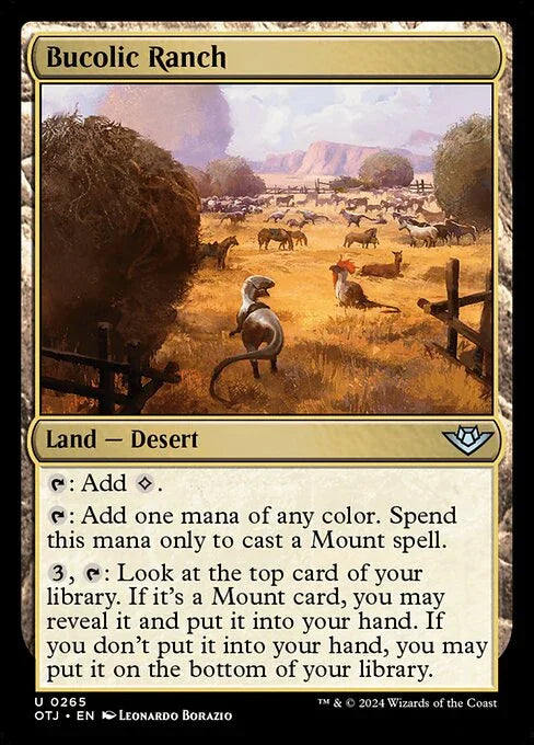 [Foil] OTJ 265 Bucolic Ranch U