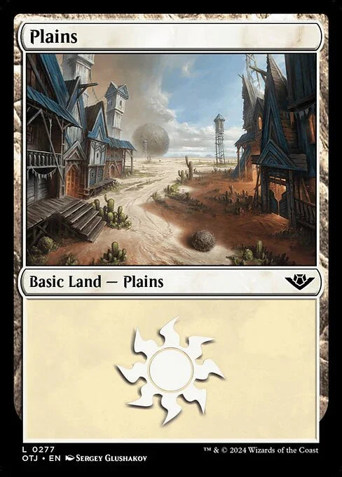 [Foil] OTJ 277 Plains (0277) L