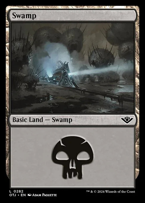 [Foil] OTJ 282 Swamp (0282) L