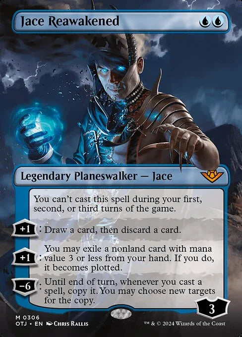 [Foil] OTJ 306 Jace Reawakened (0306 - Borderless) M