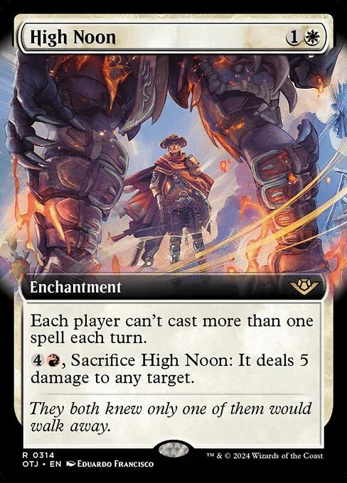 [Foil] OTJ 314 High Noon (0314 - Extended Art) R
