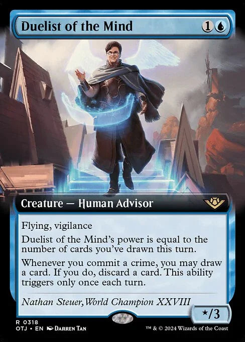 OTJ 318 Duelist of the Mind (0318 - Extended Art) R