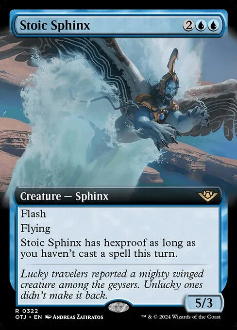 OTJ 322 Stoic Sphinx (0322 - Extended Art) R