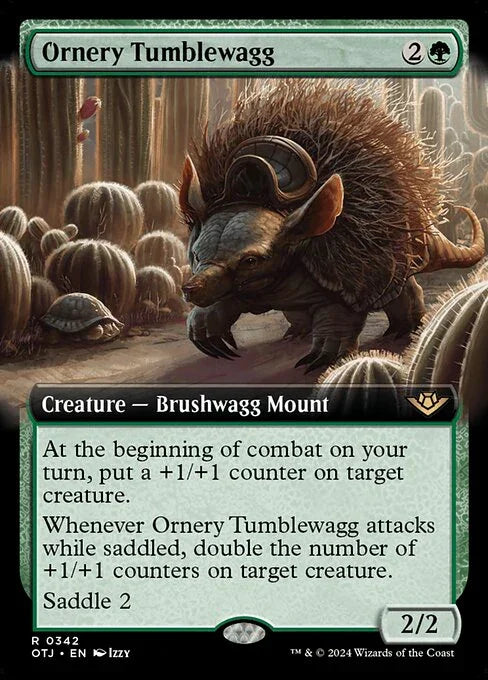 OTJ 342 Ornery Tumblewagg (0342 - Extended Art) R