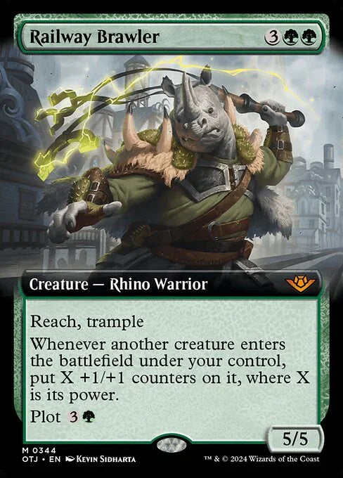 OTJ 344 Railway Brawler (0344 - Extended Art) M