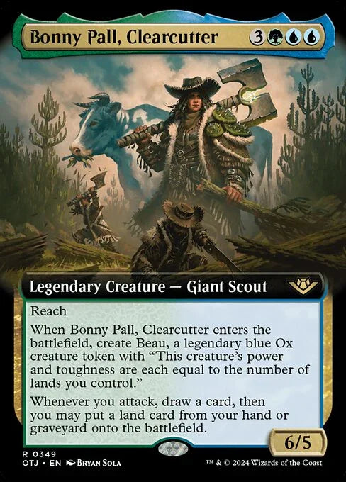 OTJ 349 Bonny Pall, Clearcutter (0349 - Extended Art) R