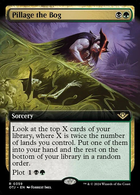 OTJ 359 Pillage the Bog (0359 - Extended Art) R