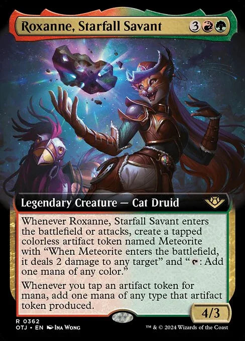 OTJ 362 Roxanne, Starfall Savant (0362 - Extended Art) R