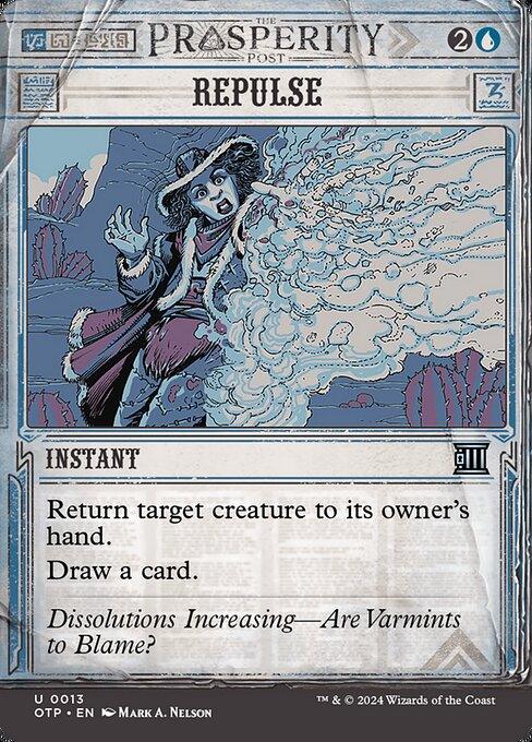 [Foil] OTP 013 Repulse (0013 - Showcase) U