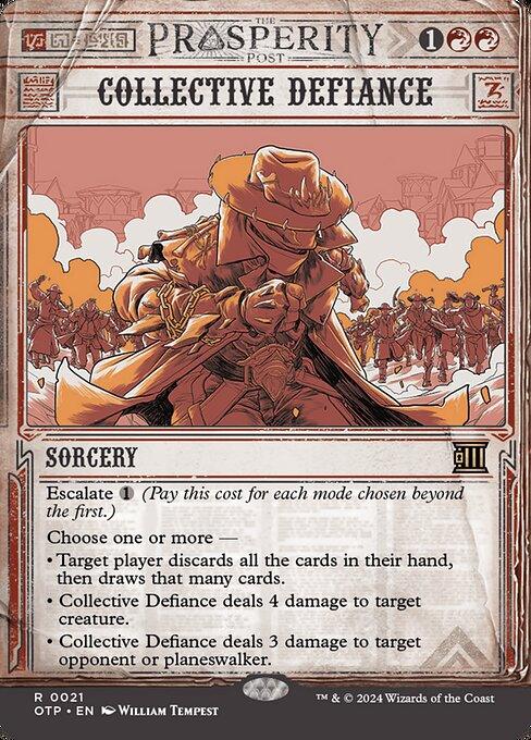 [Foil] OTP 021 Collective Defiance (0021 - Showcase) R