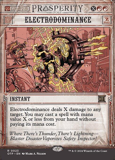[Foil] OTP 023 Electrodominance (0023 - Showcase) R