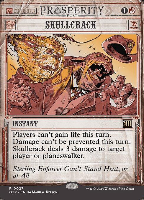 [Foil] OTP 027 Skullcrack (0027 - Showcase) R
