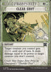 [Foil] OTP 028 Clear Shot (0028 - Showcase) U
