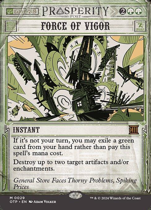 OTP 029 Force of Vigor (0029 - Showcase) M