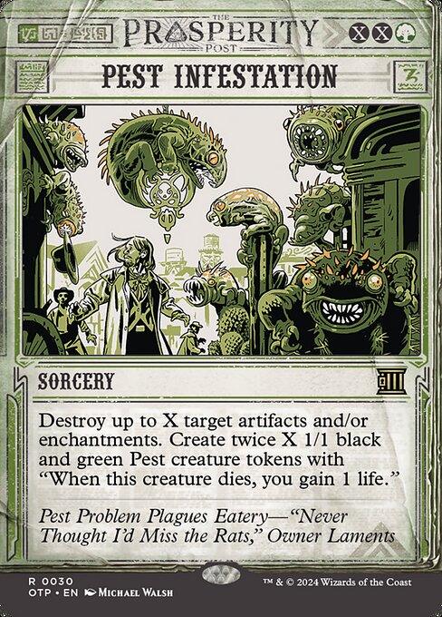 [Foil] OTP 030 Pest Infestation (0030 - Showcase) R