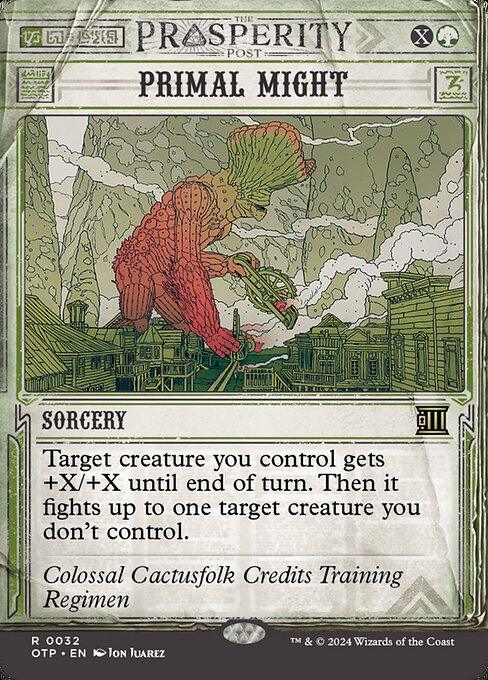 OTP 032 Primal Might (0032 - Showcase) R