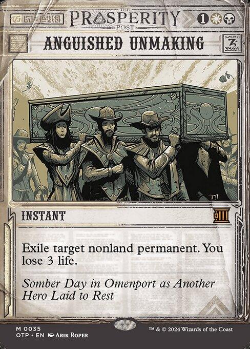 OTP 035 Anguished Unmaking (0035 - Showcase) M