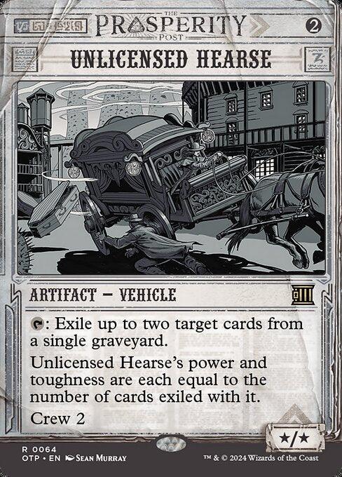 [Foil] OTP 064 Unlicensed Hearse (0064 - Showcase) R