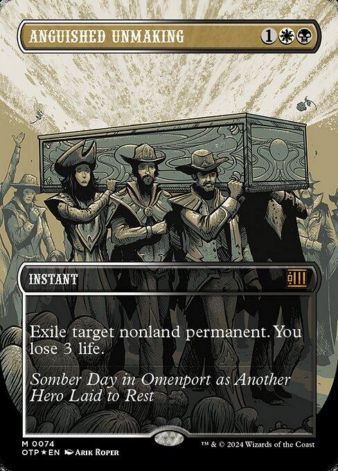 [Foil] OTP 074 Anguished Unmaking (0074 - Textured Foil) M
