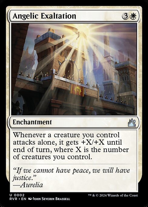 [Foil] RVR 002 Angelic Exaltation U