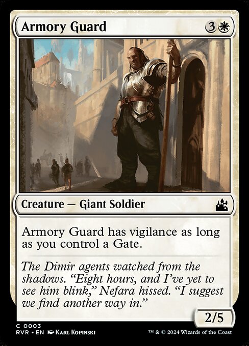 [Foil] RVR 003 Armory Guard C