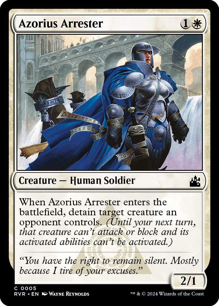 RVR 005 Azorius Arrester C