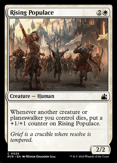 [Foil] RVR 025 Rising Populace C