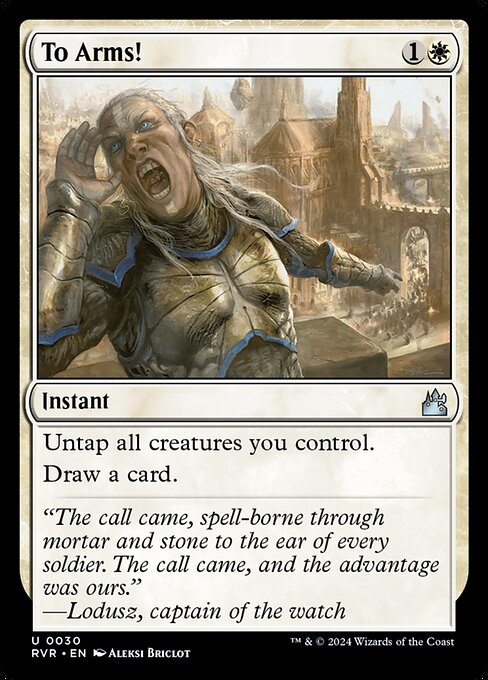 [Foil] RVR 030 To Arms! U